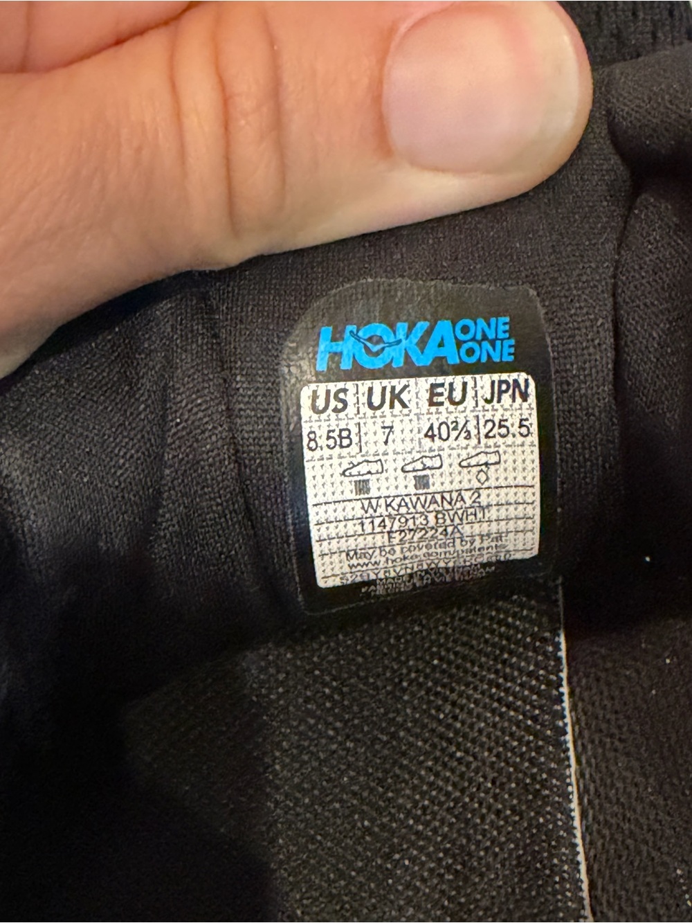 Hoka Kawana Shoes Size 8.5